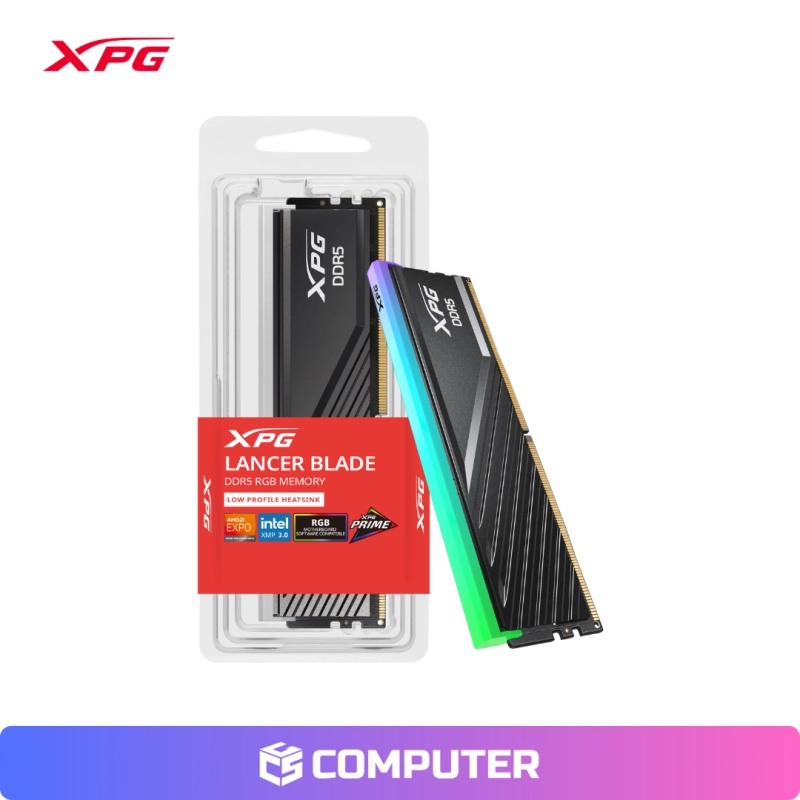 MEMORIA RAM XPG LANCER BLADE 24GB DDR5 6000MHZ CL36 RGB