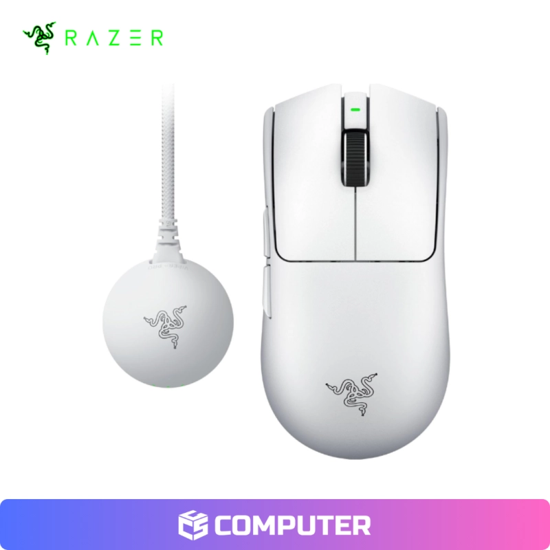 MOUSE RAZER VIPER V4 PRO WIRELESS DPI 50K WHITE