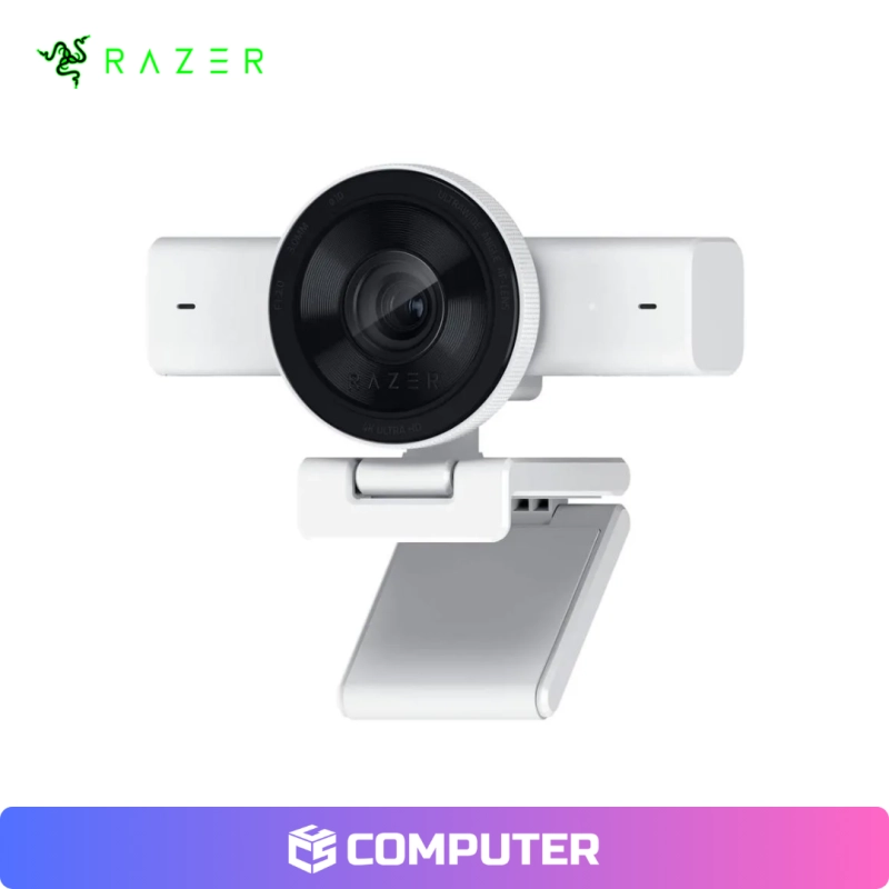 CAMARA WEB RAZER KIYO V2 X 2K 1440P/ 60FPS STREAMING USB WHITE