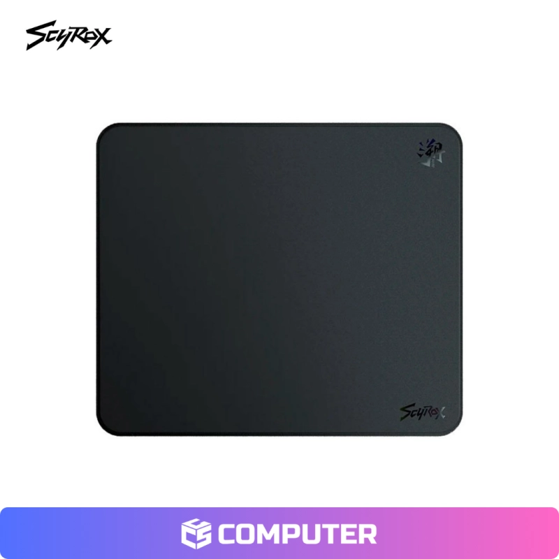 MOUSE PAD GAMING SCYROX SOSU BLACK MEDIUM SPEED  4MM  490*420MM
