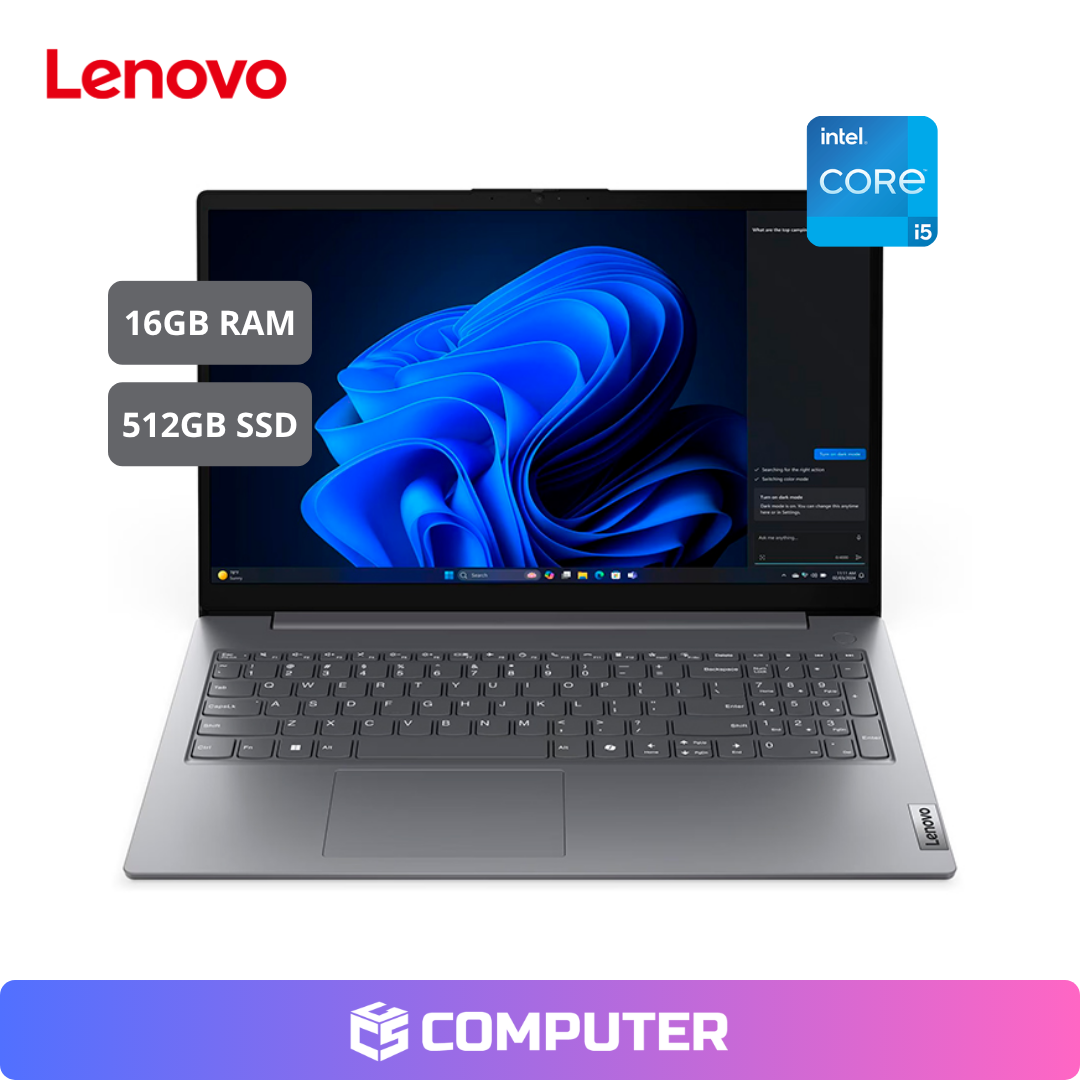LAPTOP LENOVO V15 G5 IRL | I5-13420H | 16GB RAM | 512GB SSD