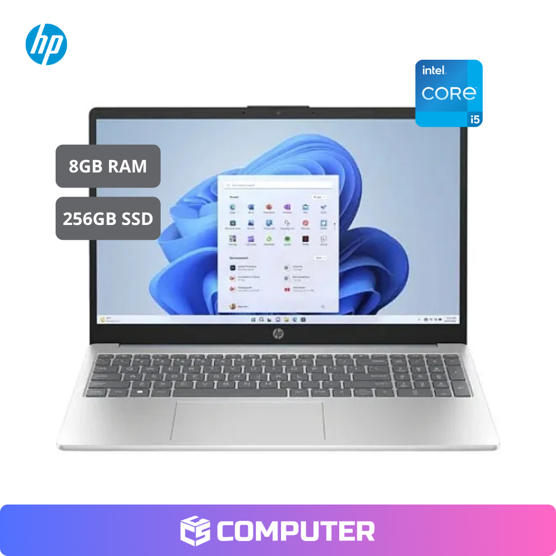 LAPTOP HP 15-FD0551DS | I5-1334U | 8GB RAM | 256GB SSD