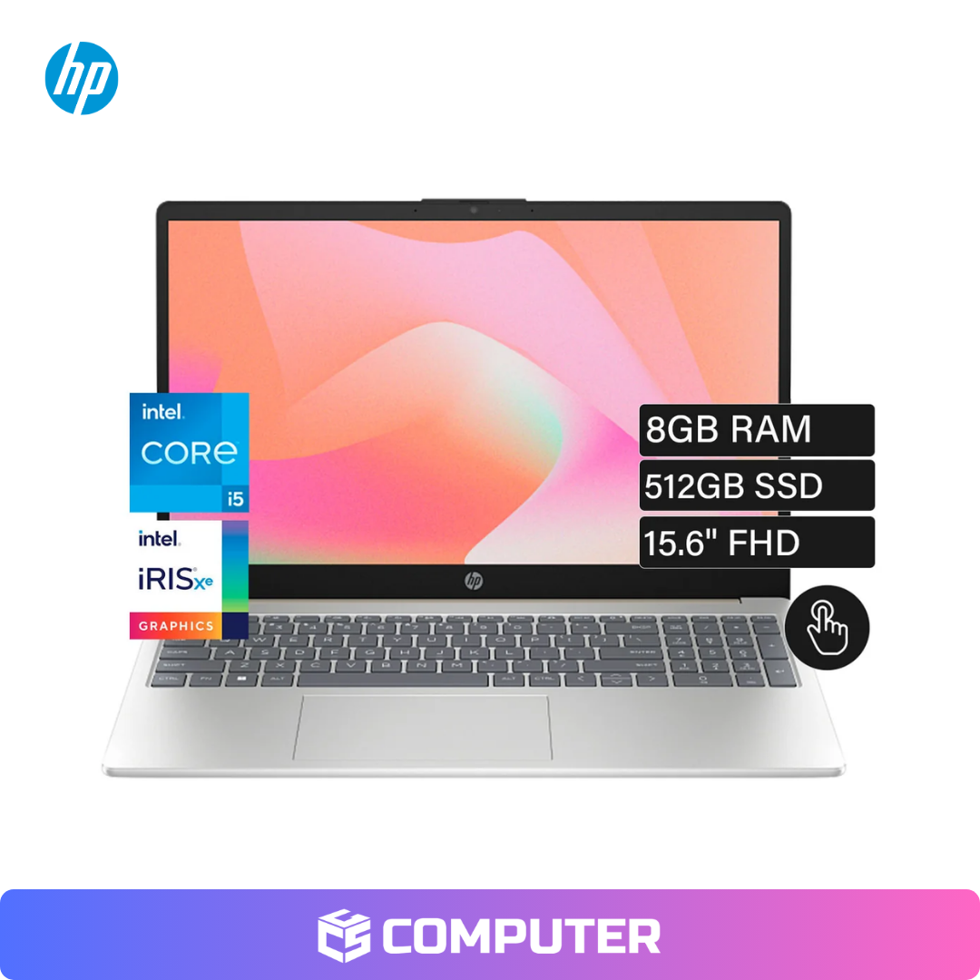 LAPTOP HP 15-FD0152LA | I5-1334U | 8GB RAM | 512GB SSD