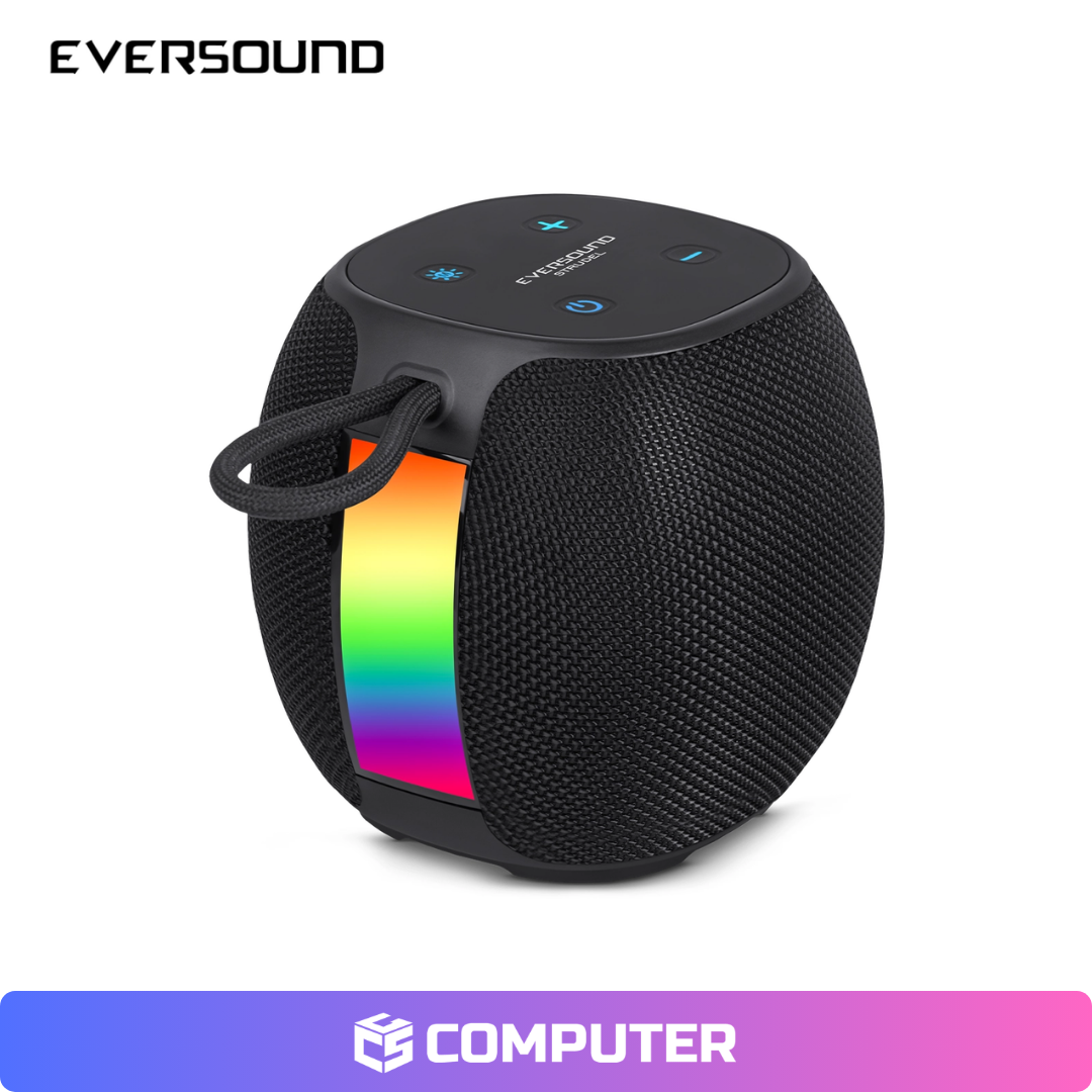PARLANTE EVERSOUND EV 500 STRUDEL BT USB TWS LUCES RGB