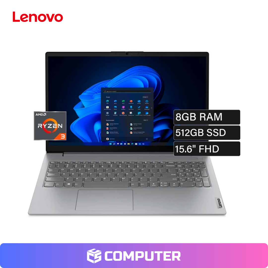 LAPTOP LENOVO V15 G4 AMN (82YU017LLM) | R3-7320U | 8GB RAM | 512GB SSD