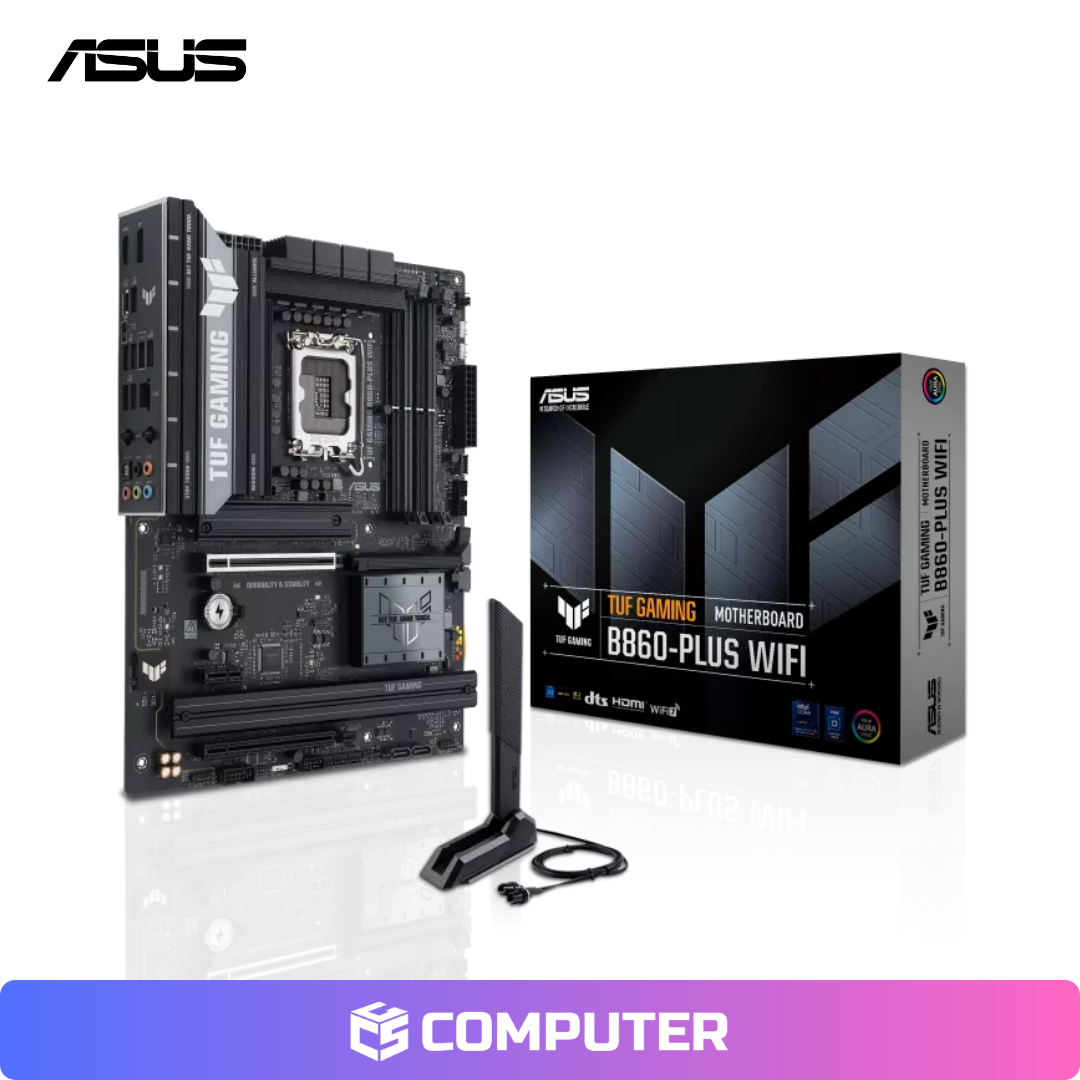 PLACA MADRE ASUS TUF GAMING B860-PLUS WIFI LGA1851 D5