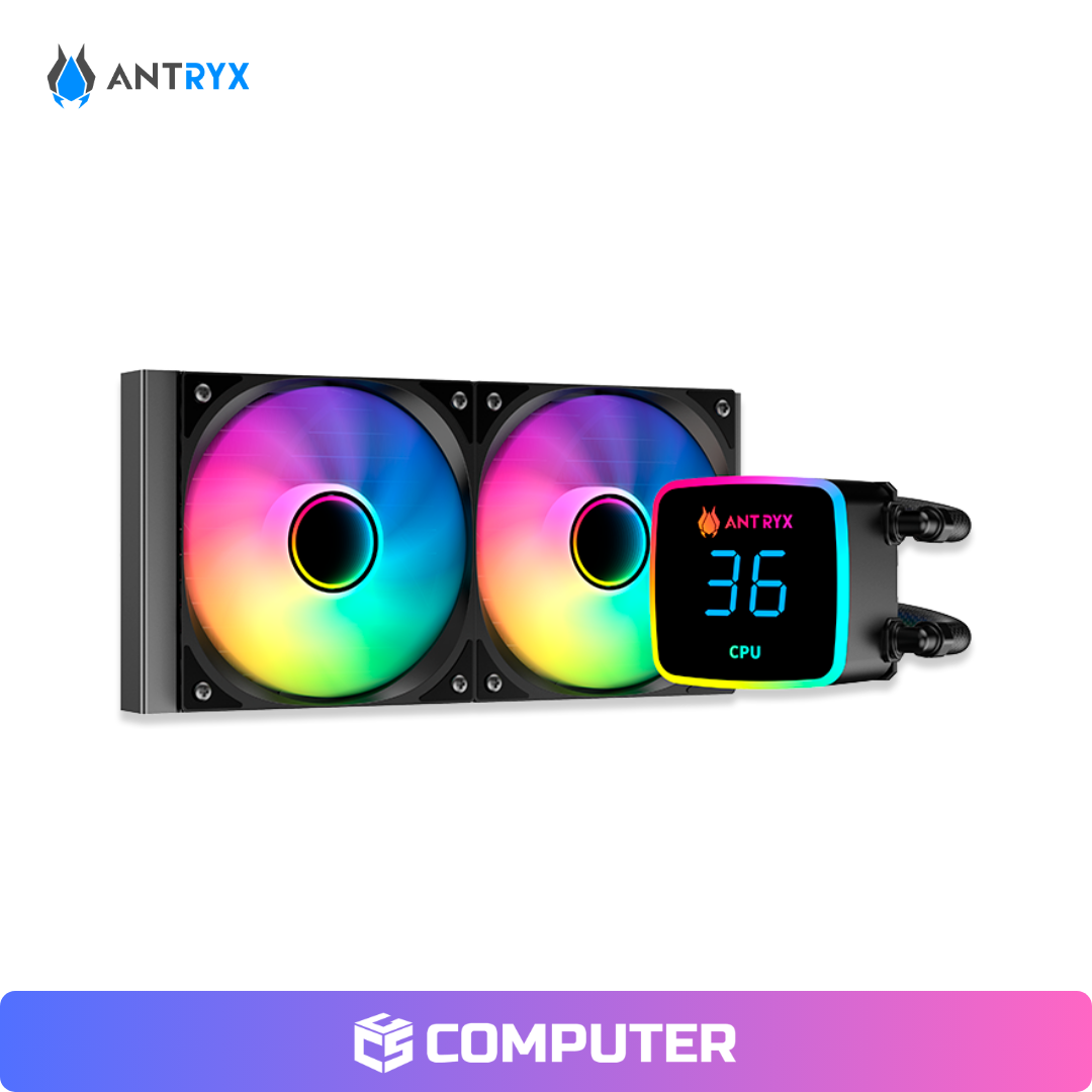 REFRIGERACION LIQUIDA ANTRYX TRITON EDGE 240 BLACK RGB