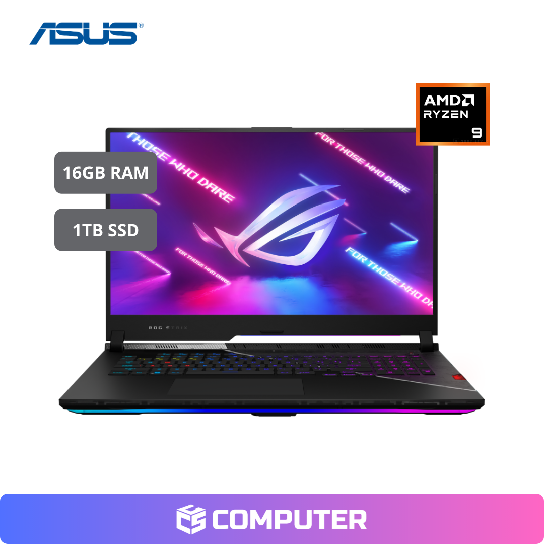 LAPTOP GAMER ASUS G733QS-K4194R | R9-5900HX | 16GB RAM | 1TB SSD